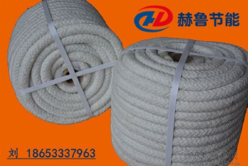 陶瓷纤维圆绳，陶瓷纤维圆编绳，圆形陶瓷纤维绳